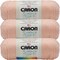 Multipack of 03 - Caron Simply Soft Solids Yarn-Light Country Peach